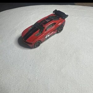 Hot Wheels Custom '11 Camaro #5 Red 2011 New Models Chrome Orange & Black PR5